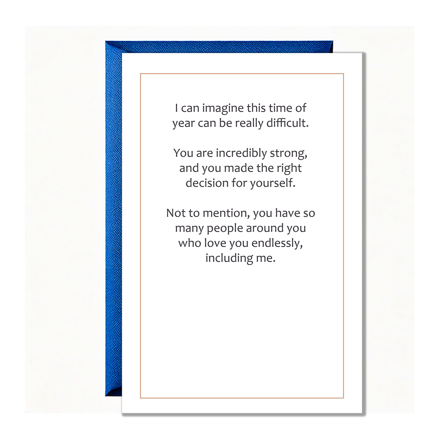 For a loved one who's gone no-contact - Mother's Day Card