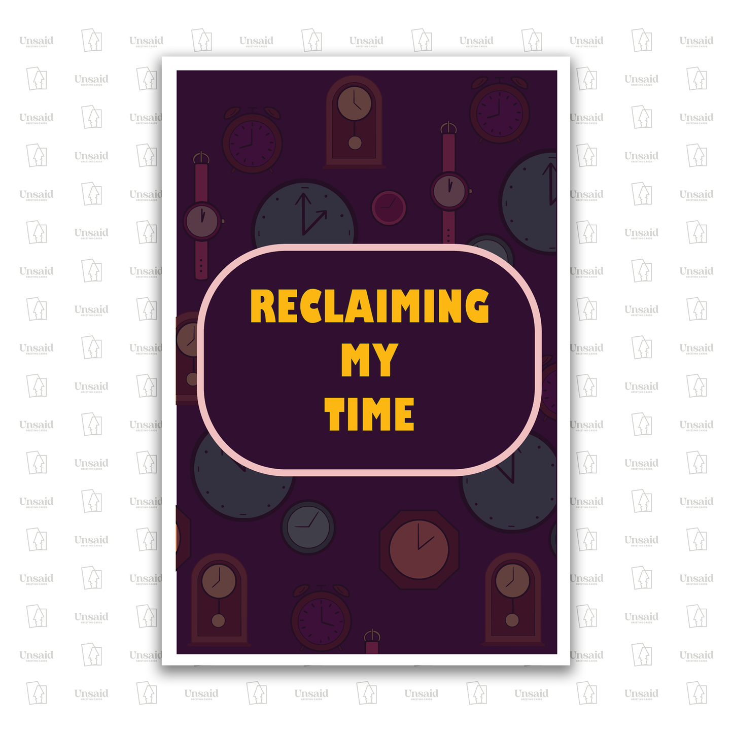 Reclaiming My Time - Breakup and Divorce card