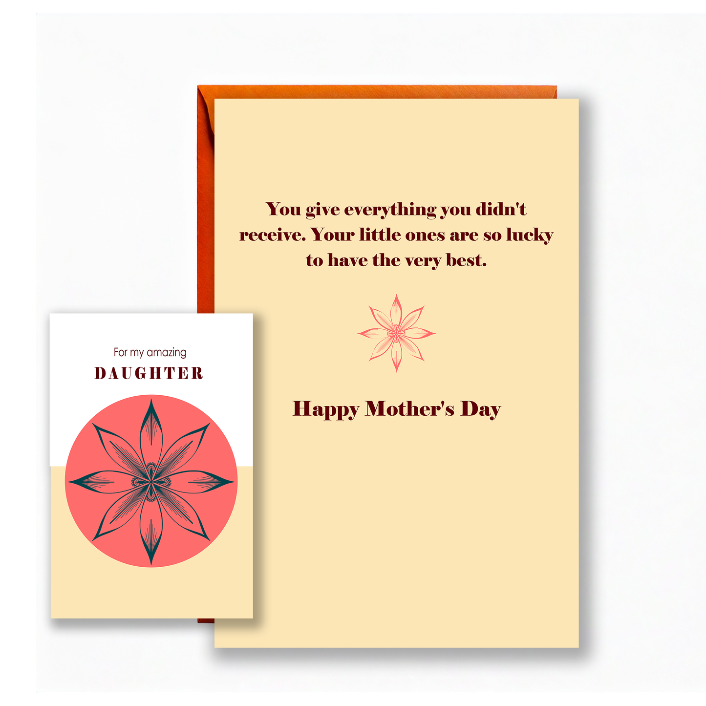 The Giving Daughter - Apologetic Mother's Day Card