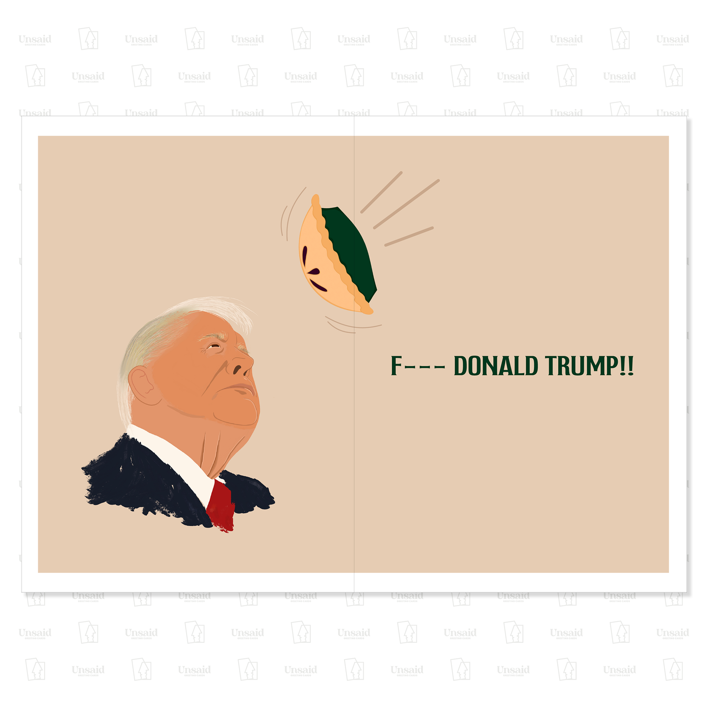F--- DJT - Funny Thanksgiving Card